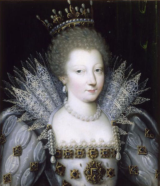 Louise-Marguerite de Lorraine-Guise ca 1605 by Unknown Artist  Musee Conde PE290